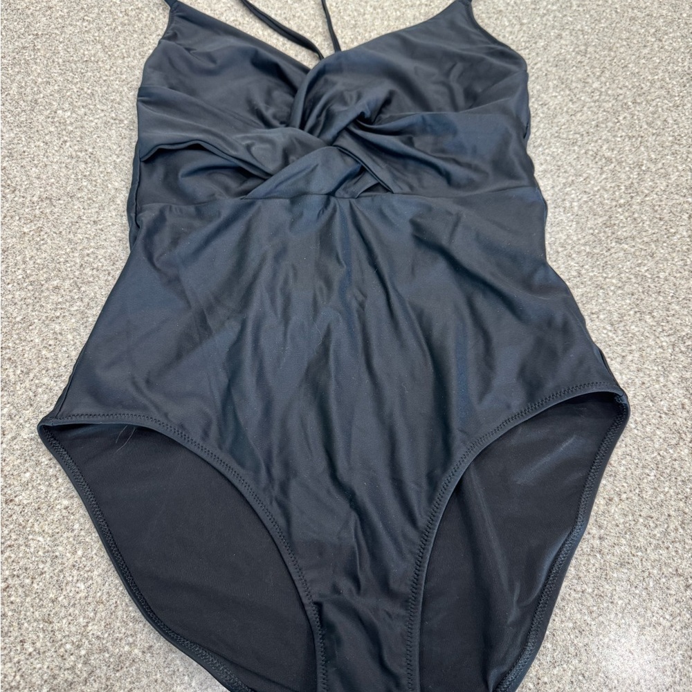 Aerie Elegant Black Swimsuit NWT